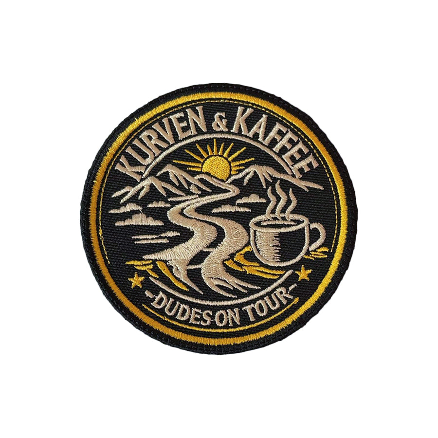 Eques Liber Stickpatch "Kurven & Kaffee"