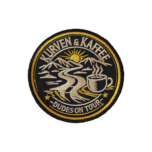 Eques Liber Stickpatch "Kurven & Kaffee"
