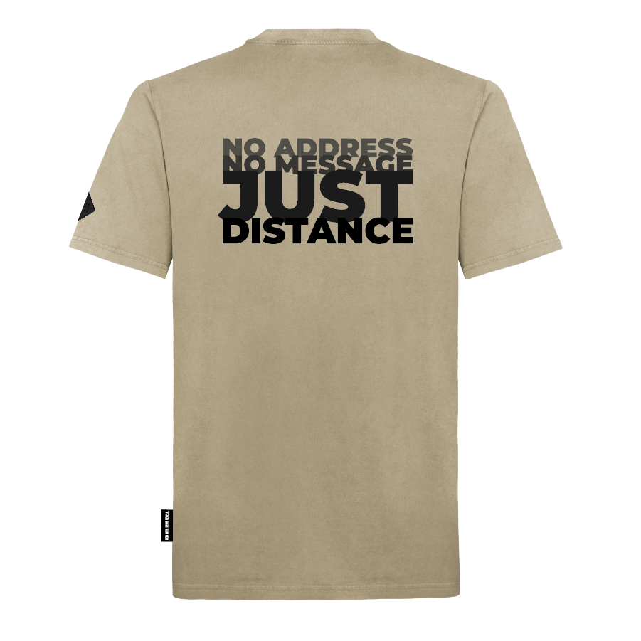 Unisex T-Shirt "Distance" Backprint