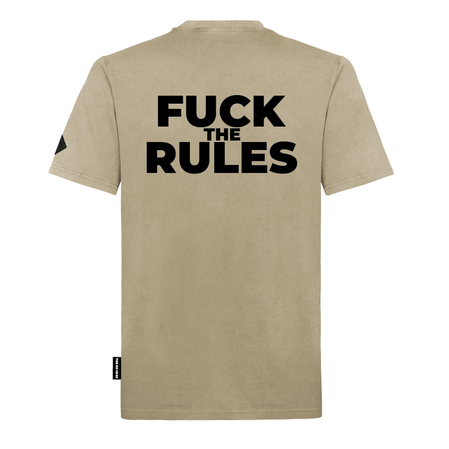 Unisex T-Shirt "Fuck the rules" Backprint