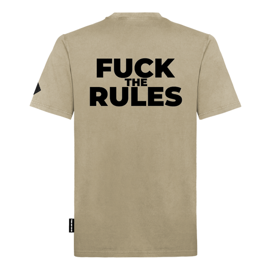 Unisex T-Shirt "Fuck the rules" Backprint