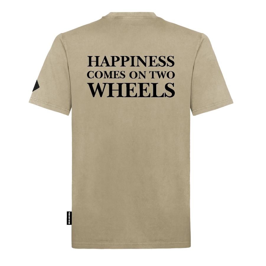 Unisex T-Shirt "Happiness" Backprint