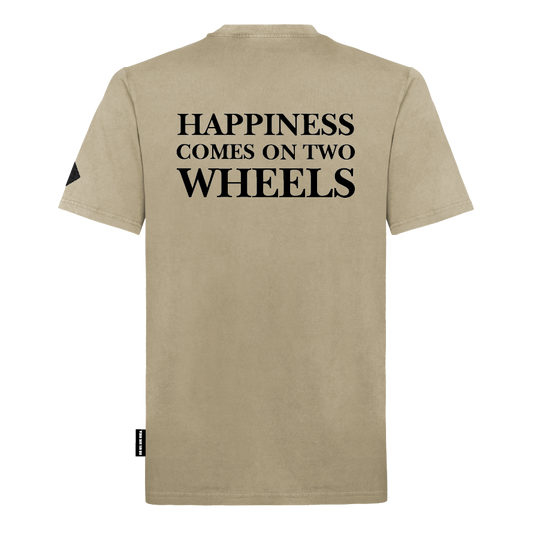 Unisex T-Shirt "Happiness" Backprint