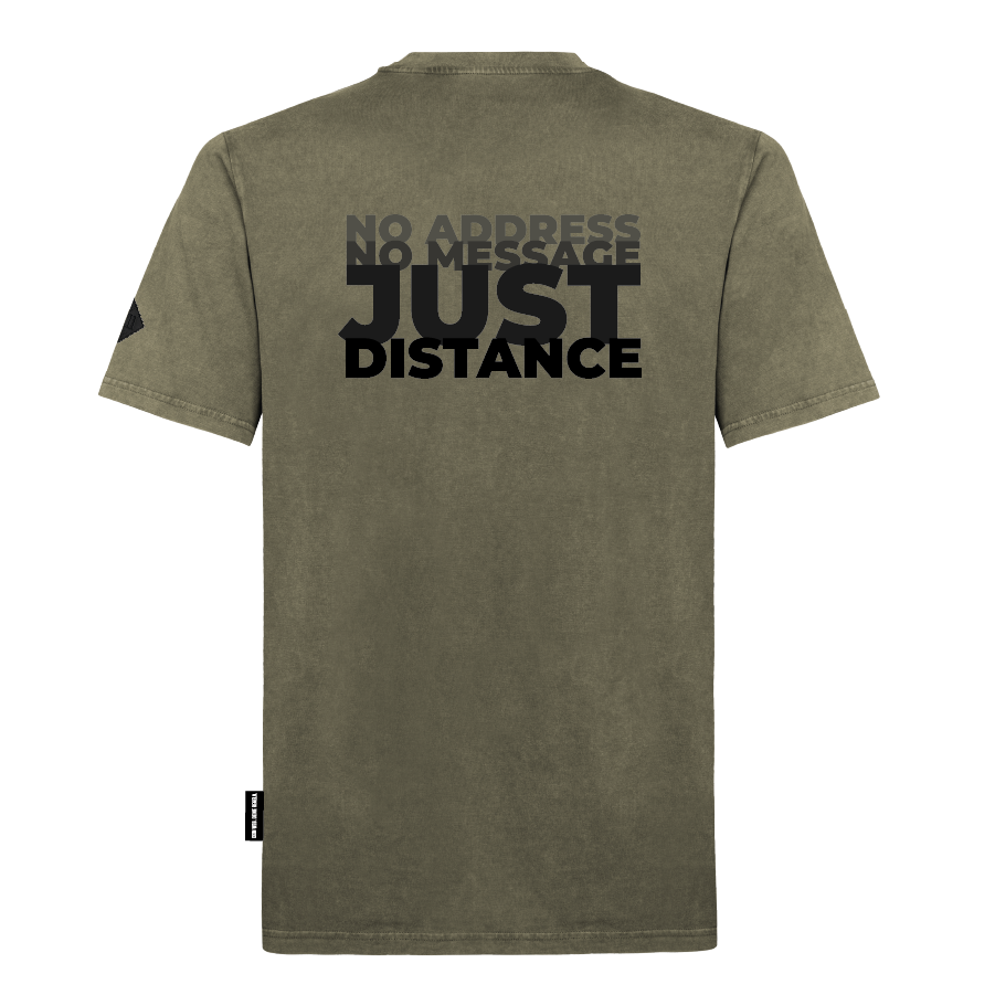 Unisex T-Shirt "Distance" Backprint