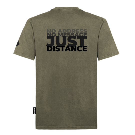 Unisex T-Shirt "Distance" Backprint