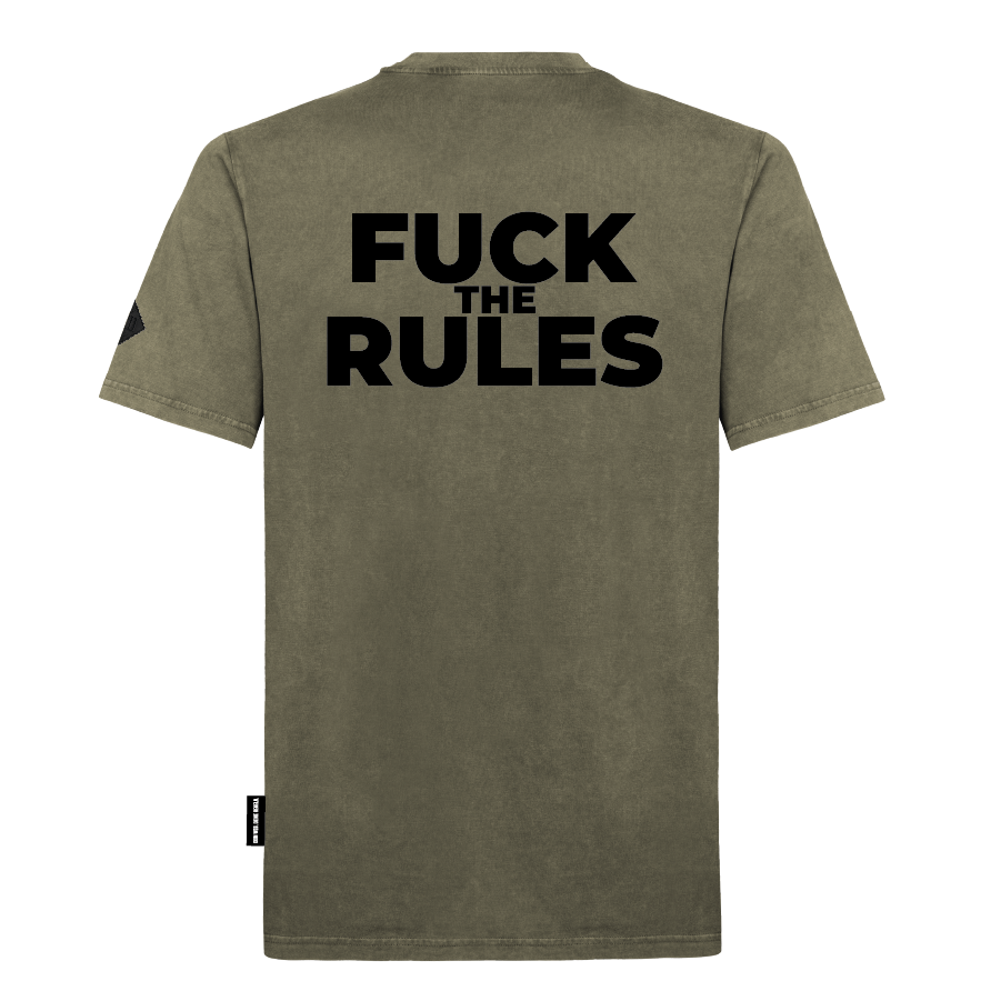 Unisex T-Shirt "Fuck the rules" Backprint