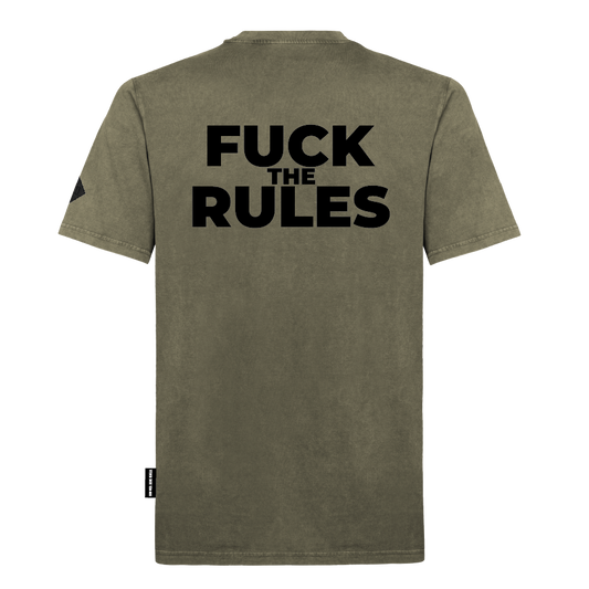 Unisex T-Shirt "Fuck the rules" Backprint
