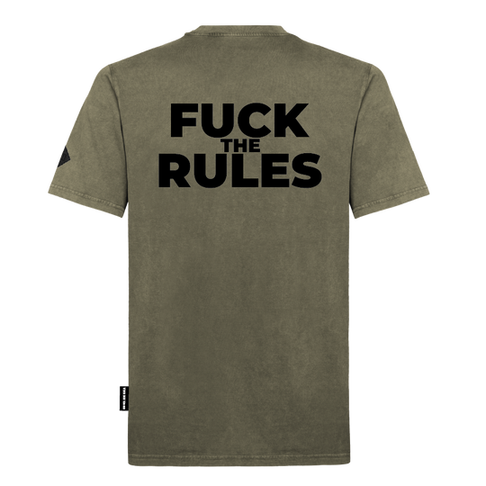 Unisex T-Shirt "Fuck the rules" Backprint