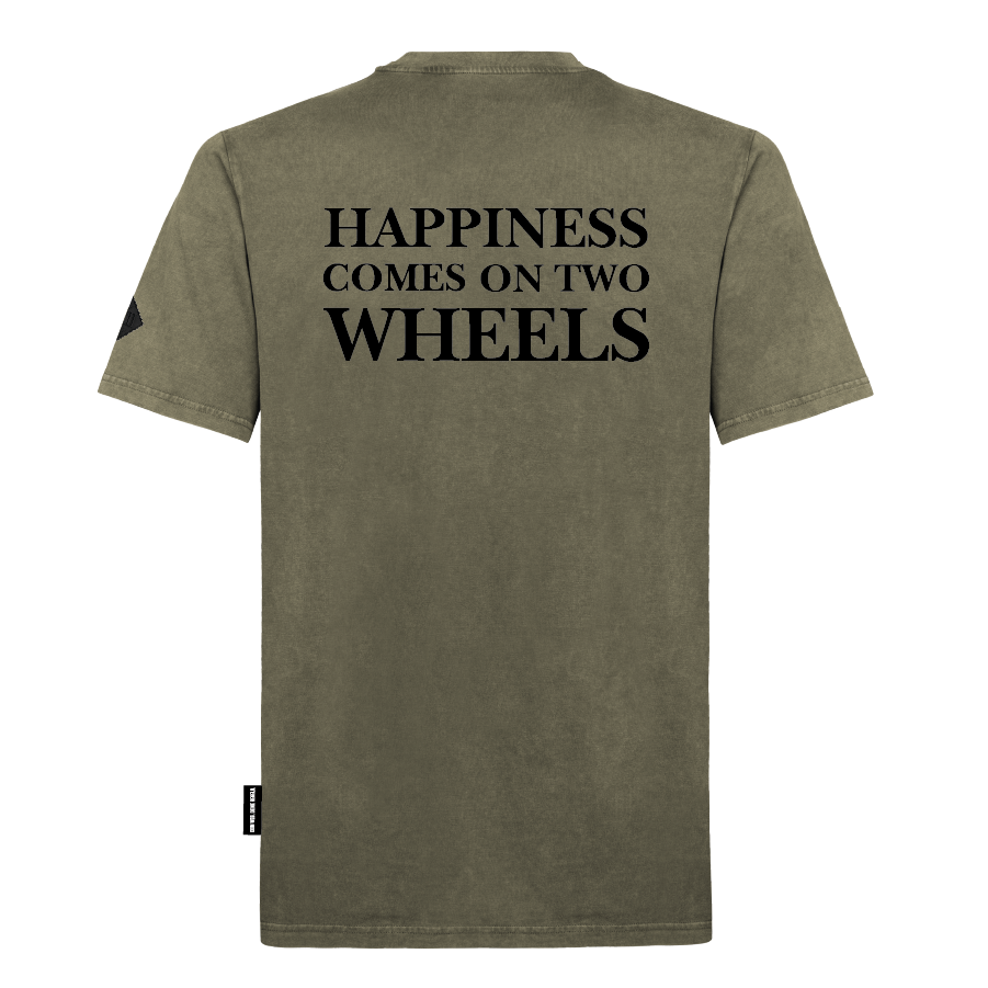 Unisex T-Shirt "Happiness" Backprint