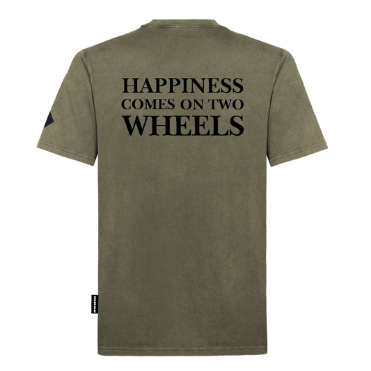 Unisex T-Shirt "Happiness" Backprint