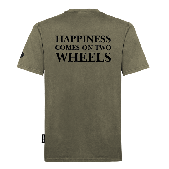 Unisex T-Shirt "Happiness" Backprint