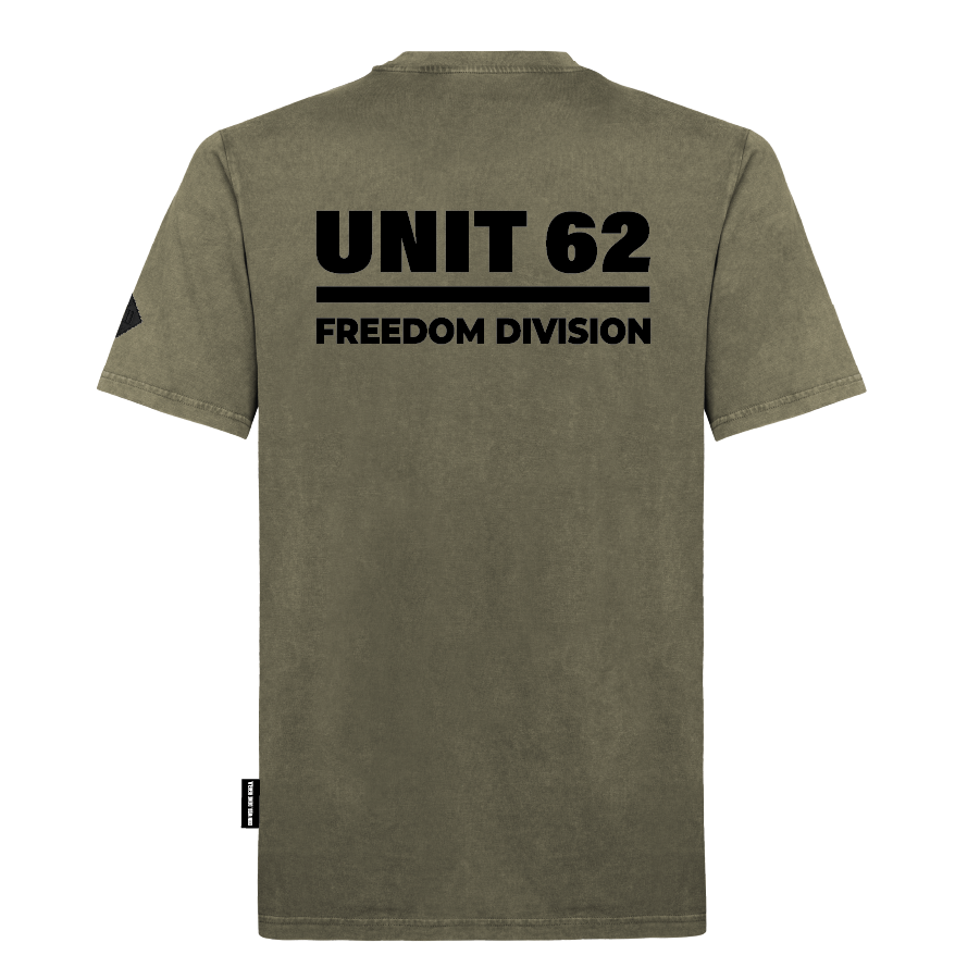 Unisex T-Shirt "Unit 62" Backprint