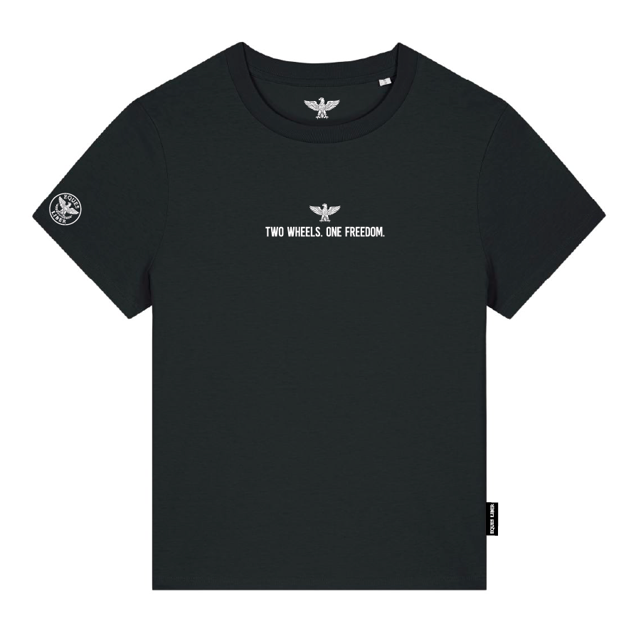 Damen T-Shirt STATEMENT "Two wheels"