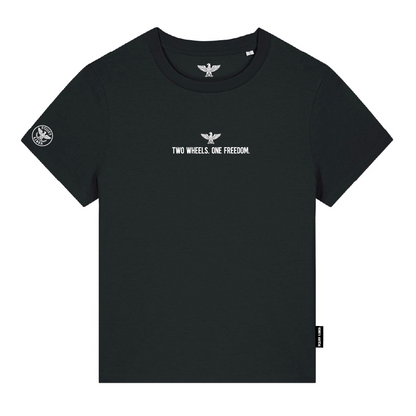 Damen T-Shirt STATEMENT "Two wheels"