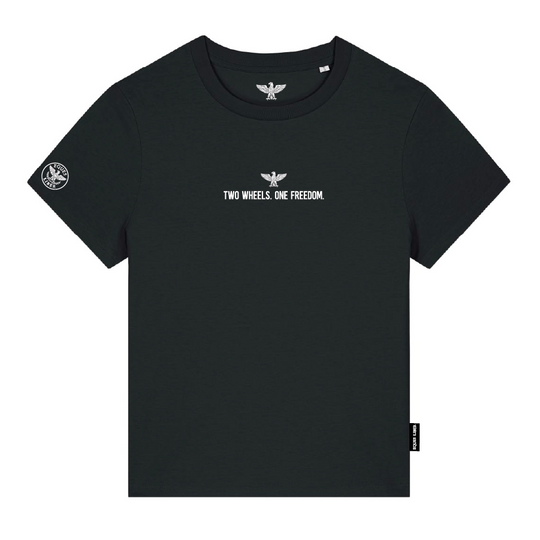 Damen T-Shirt STATEMENT "Two wheels"