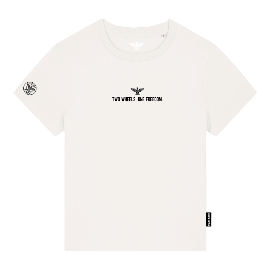 Damen T-Shirt STATEMENT "Two wheels"